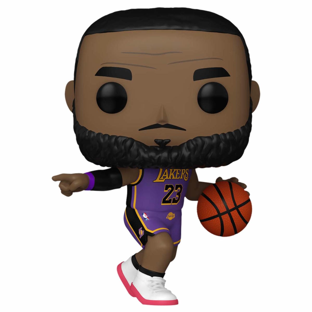 картинка Фигурка Funko POP! NBA Lakers LeBron James (172) 75117 магазин Одежда+ являющийся официальным дистрибьютором в России 
