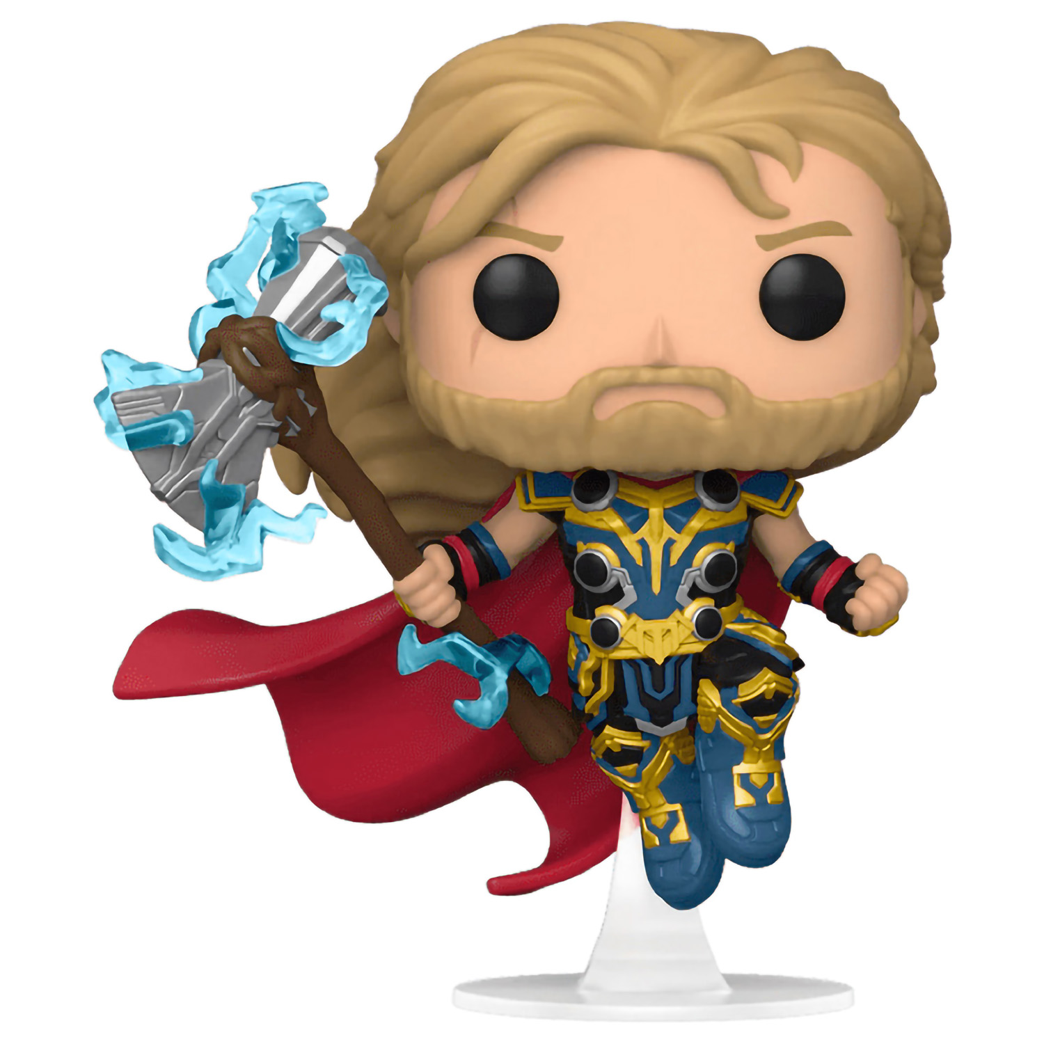 картинка Фигурка Funko POP! Bobble Marvel Thor Love & Thunder Thor (1040) 62421 магазин Одежда+ являющийся официальным дистрибьютором в России 