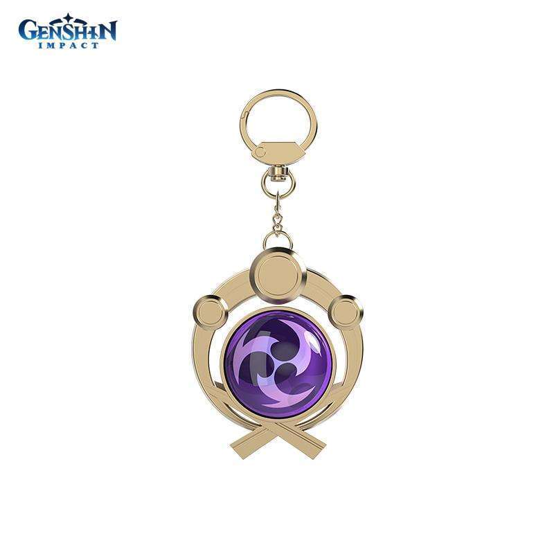 картинка Брелок Keychain Inazuma Electro 6976068147558 магазин Одежда+ являющийся официальным дистрибьютором в России 