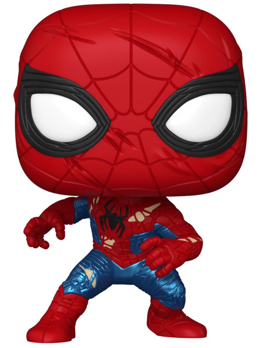 картинка Фигурка Funko POP! Marvel Bobble Spider-Man Brand New Day Spider-Man (No Way Home Suit) (1587) 83964 магазин Одежда+ являющийся официальным дистрибьютором в России 
