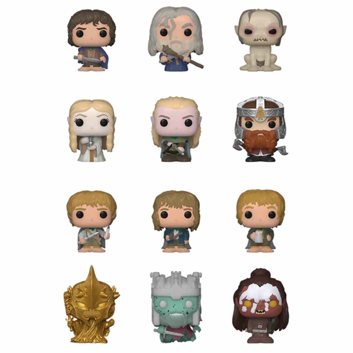 картинка Фигурка Funko Bitty POP! LOTR Mystery 1 штука в ассортименте (из12) 76399 магазин Одежда+ являющийся официальным дистрибьютором в России 