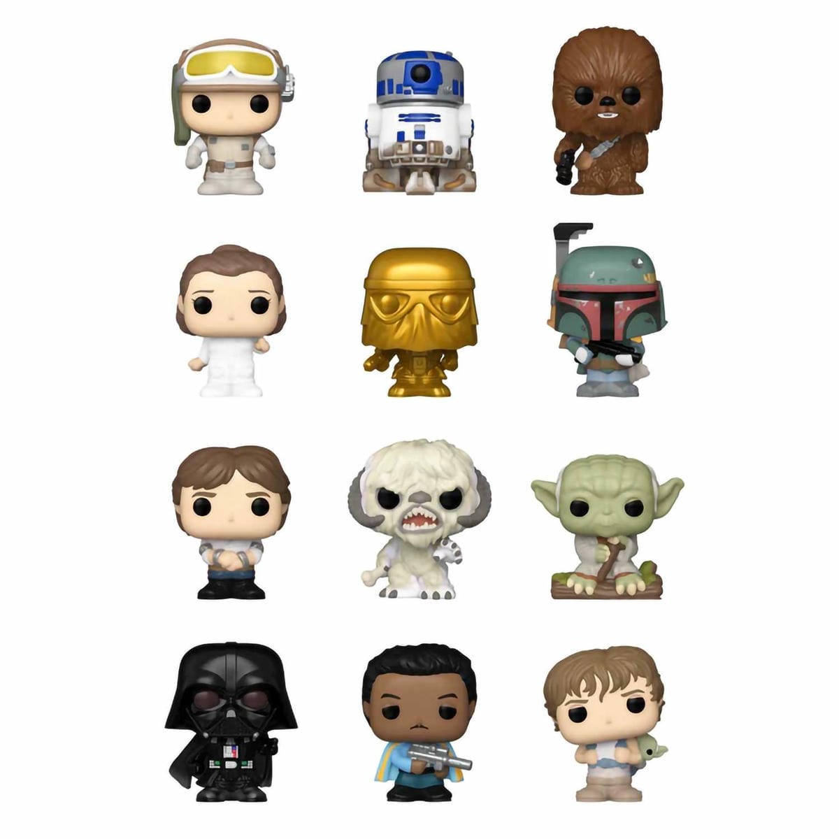 картинка Фигурка Funko Bitty POP! Star Wars S2 Mystery 1 штука в ассортименте (из12) 83674 магазин Одежда+ являющийся официальным дистрибьютором в России 
