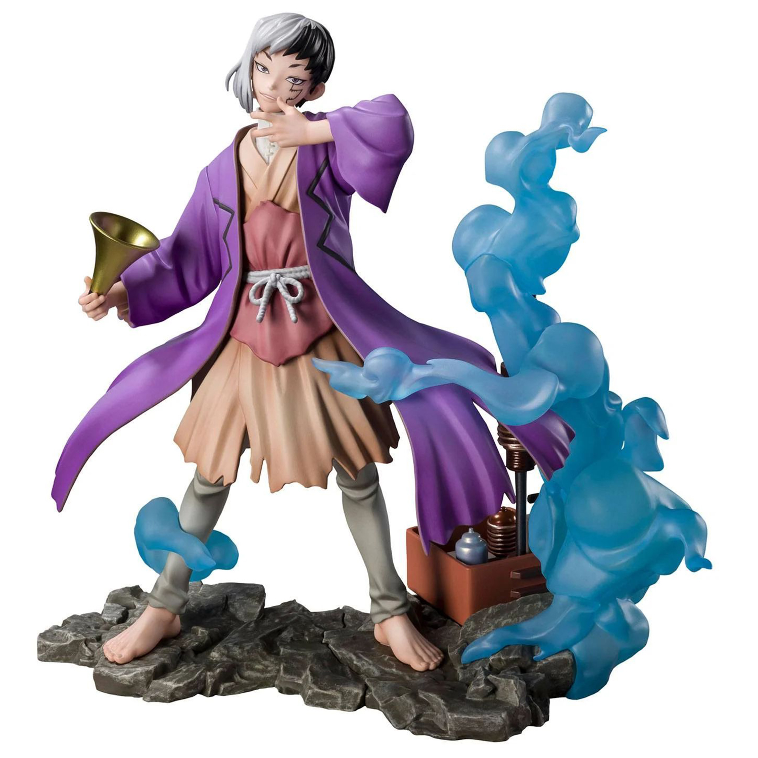 картинка Фигурка Figuarts Zero Dr. Stone Gen Asagiri 4573102637352 магазин Одежда+ являющийся официальным дистрибьютором в России 