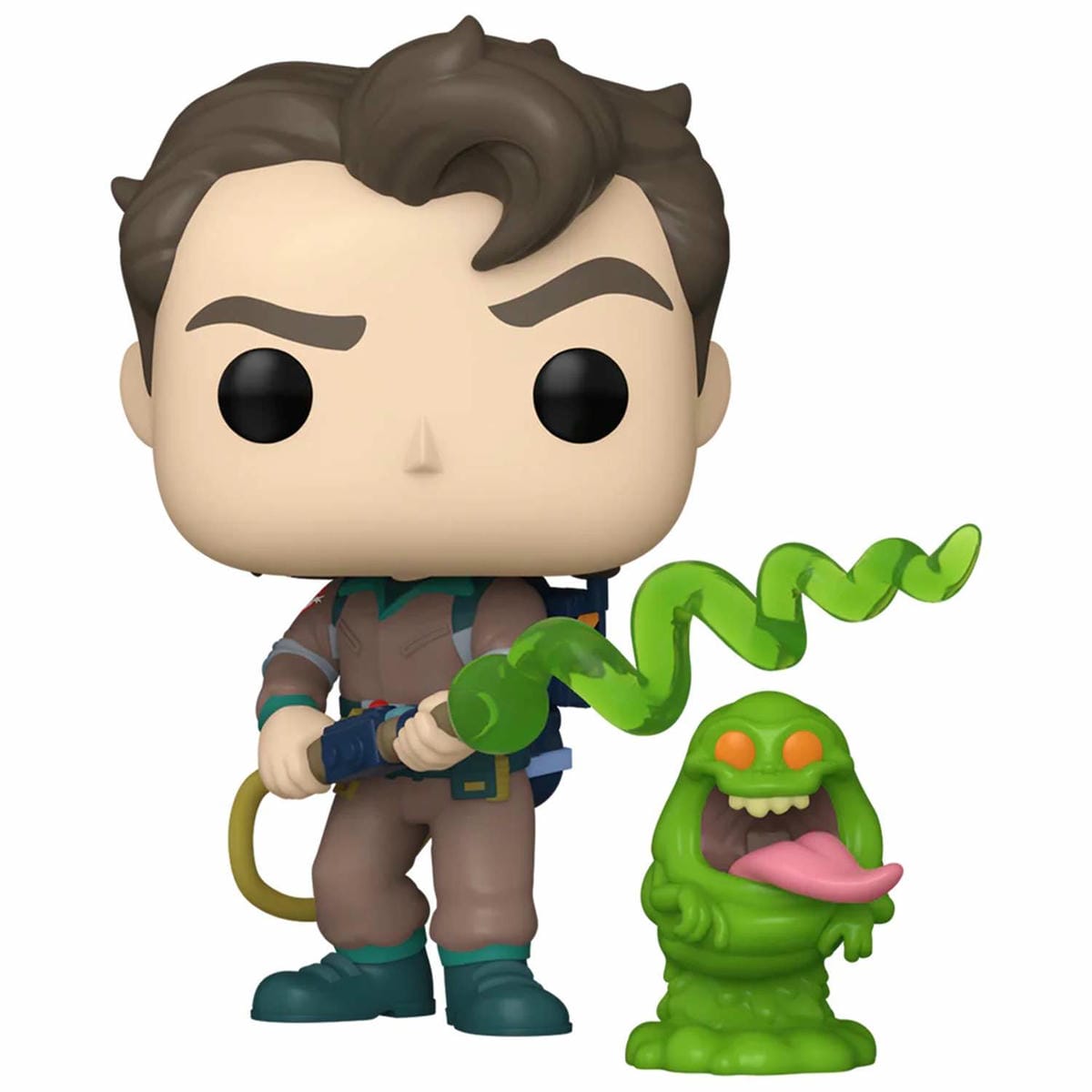 картинка Фигурка Funko POP! Animation The Real Ghostbusters Venkman w/Slimer (1785) 83476 магазин Одежда+ являющийся официальным дистрибьютором в России 
