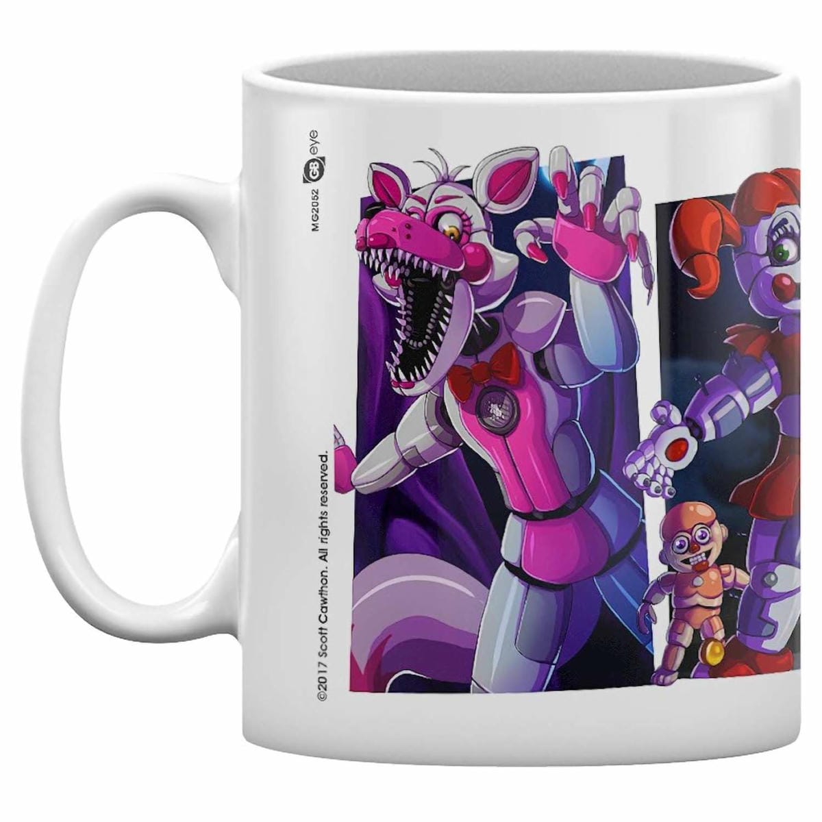 картинка Кружка керамическая Five Nights At Freddy's Mug 320 мл Sisters subli MG2052 магазин Одежда+ являющийся официальным дистрибьютором в России 