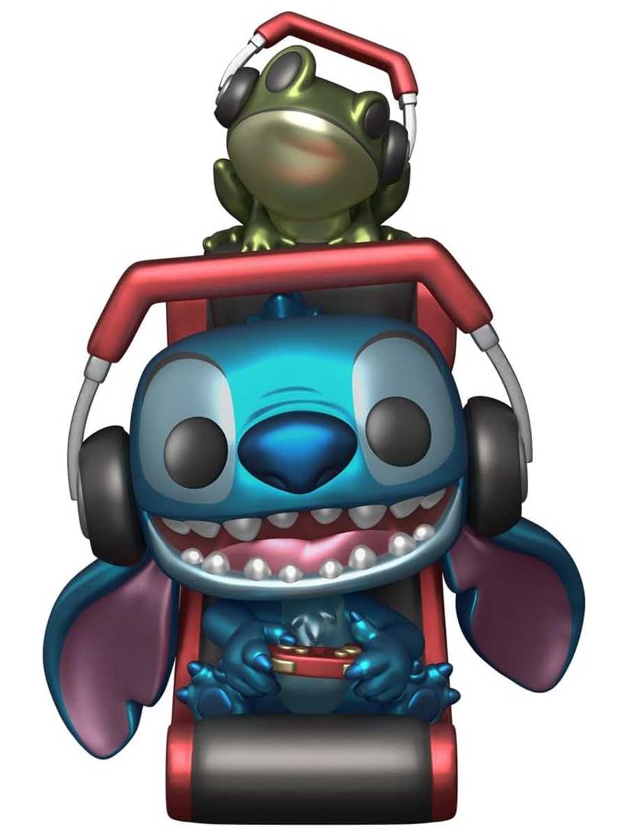 картинка Фигурка Funko POP! Plus Disney Lilo & Stitch Gamer Stitch (MT) (1564) 87120 магазин Одежда+ являющийся официальным дистрибьютором в России