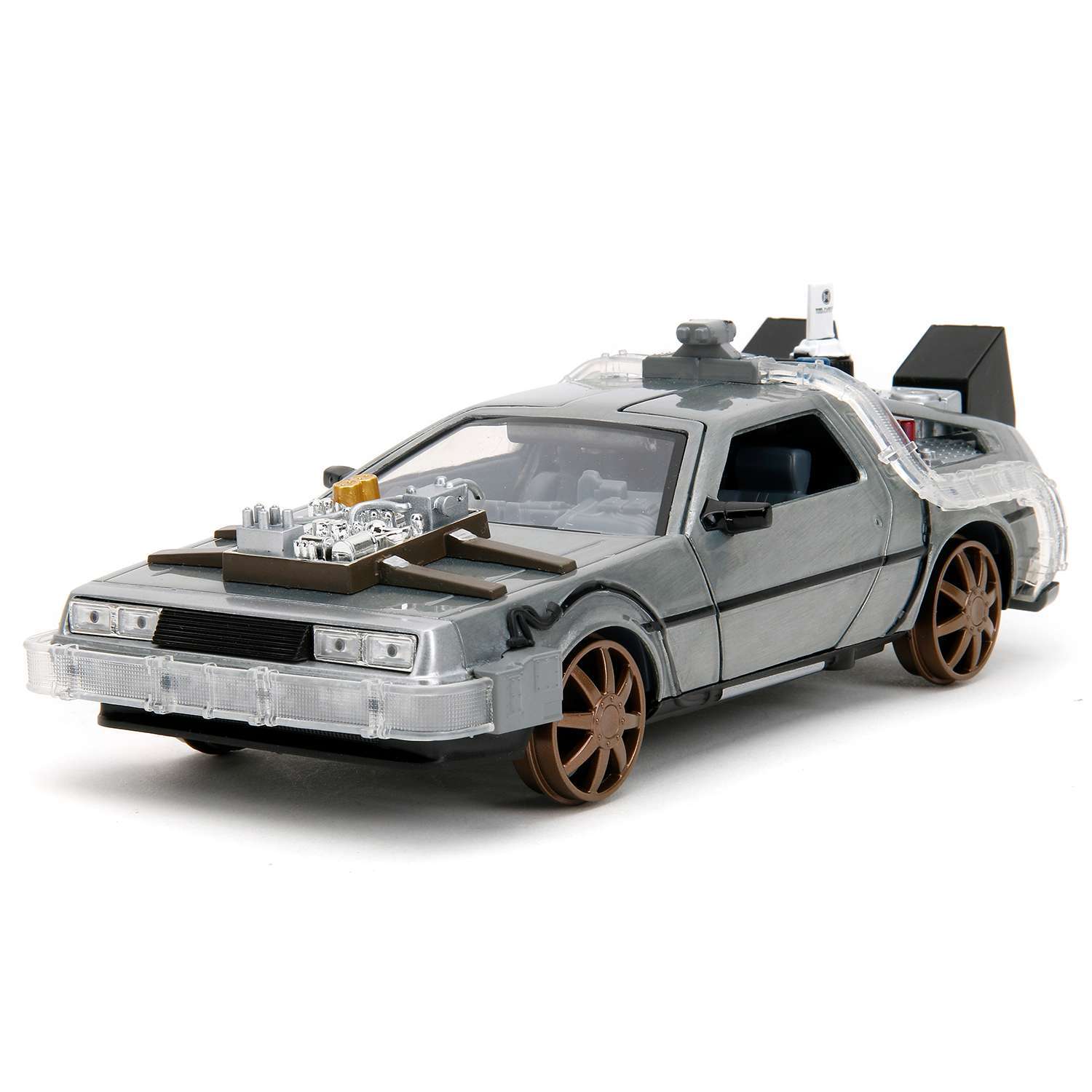 картинка Модель Машинки 1:24 Time Machine (Back To The Future-3B) 0801310349960 магазин Одежда+ являющийся официальным дистрибьютором в России 