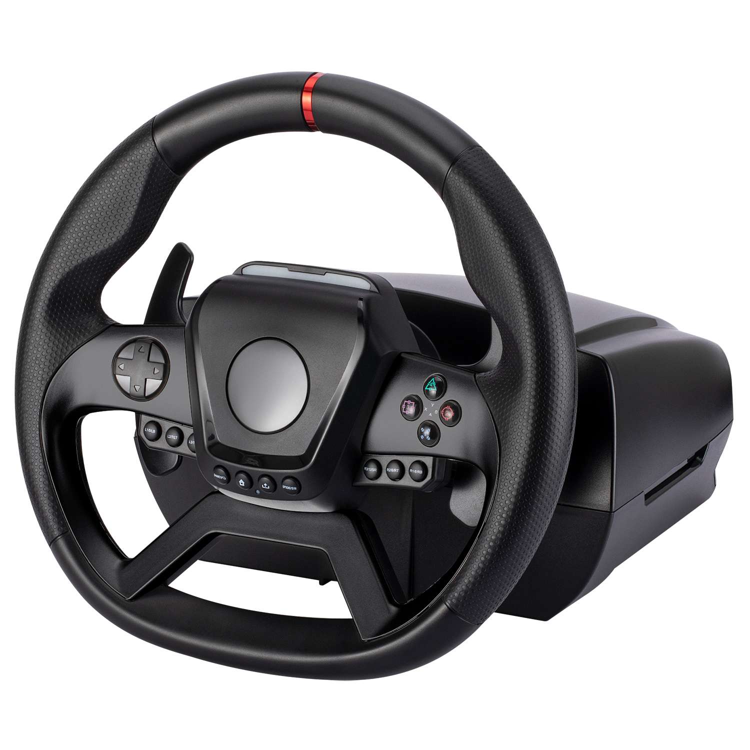 картинка Руль Artplays V-1500 Force Feedback для PC, Xbox Series X/S. PlayStation 4, Xbox One магазин Одежда+ являющийся официальным дистрибьютором в России 