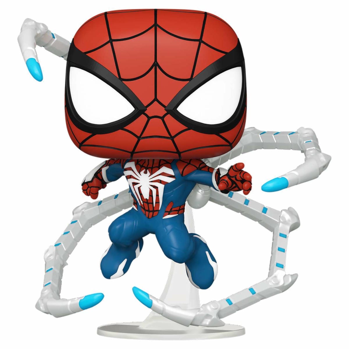 картинка Фигурка Funko POP! Bobble Marvel Games Spider-Man 2 Peter Parker Suit (971) 76109 магазин Одежда+ являющийся официальным дистрибьютором в России 