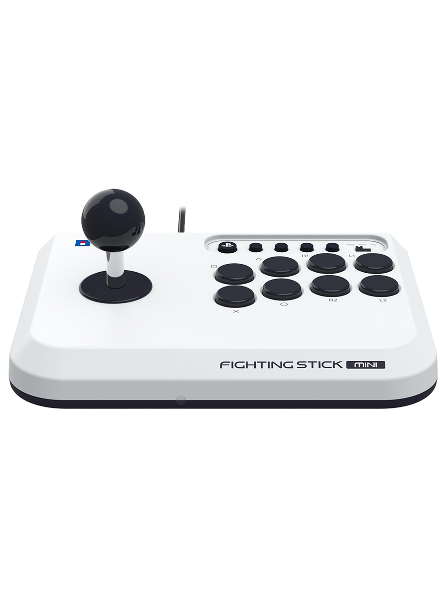 картинка PS5 Аркадный Стик Hori Fighting Stick Mini PS4, PS5, ПК (SPF-038U)  магазин Одежда+ являющийся официальным дистрибьютором в России 