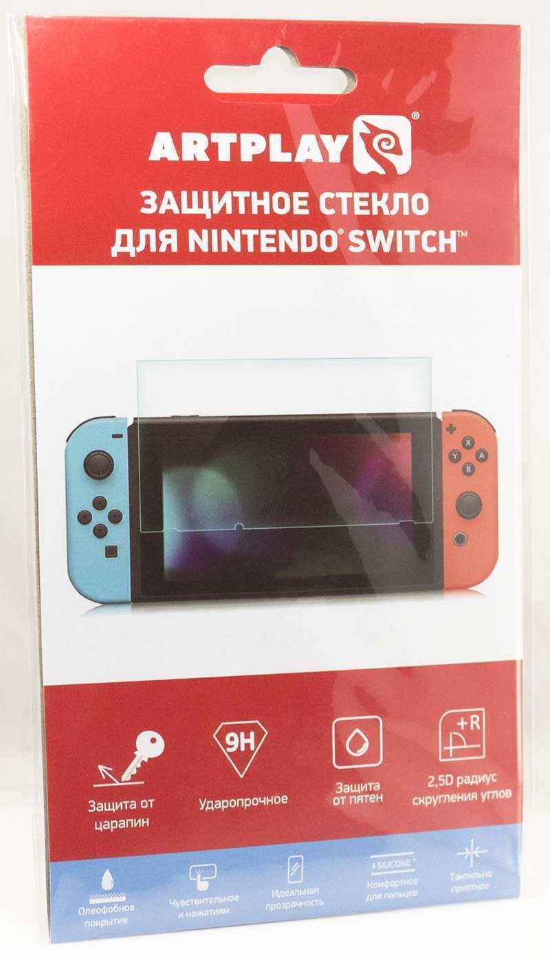 картинка Защитное стекло Artplays для Nintendo Switch магазин Одежда+ являющийся официальным дистрибьютором в России 