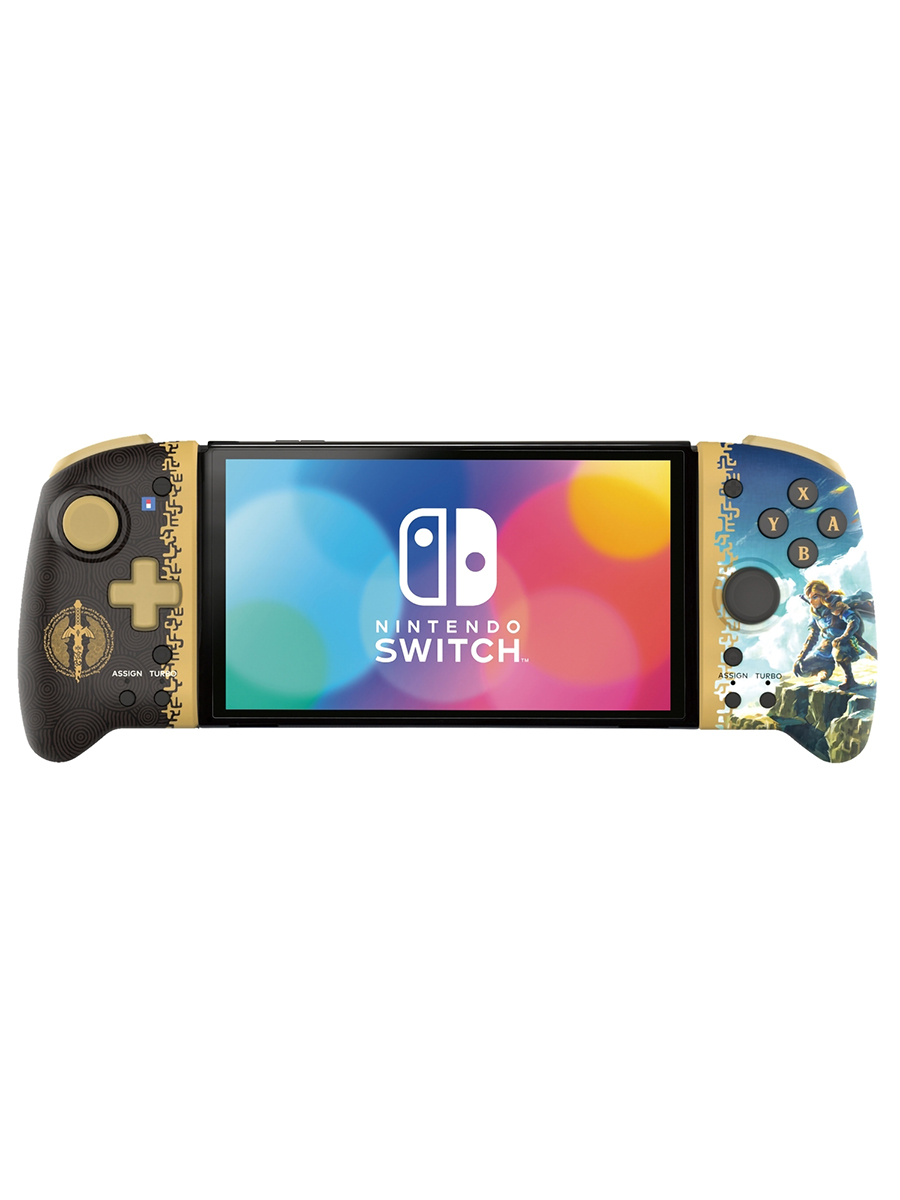 картинка Nintendo Switch Контроллеры Hori Split pad pro (The Legend of Zelda) для консоли Switch (NSW-432U) магазин Одежда+ являющийся официальным дистрибьютором в России 