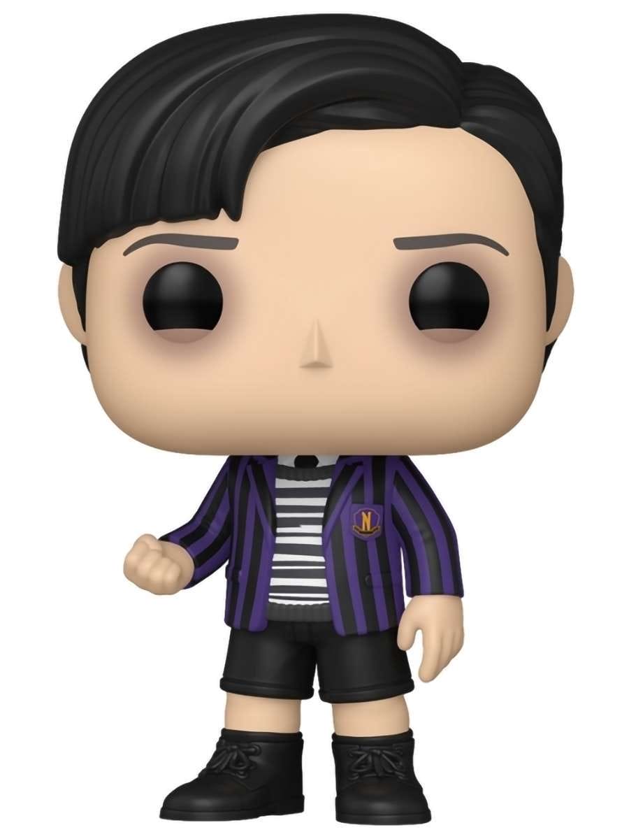 картинка Фигурка Funko POP! TV Wednesday S2 Pugsley Addams (1819) 79744 магазин Одежда+ являющийся официальным дистрибьютором в России 