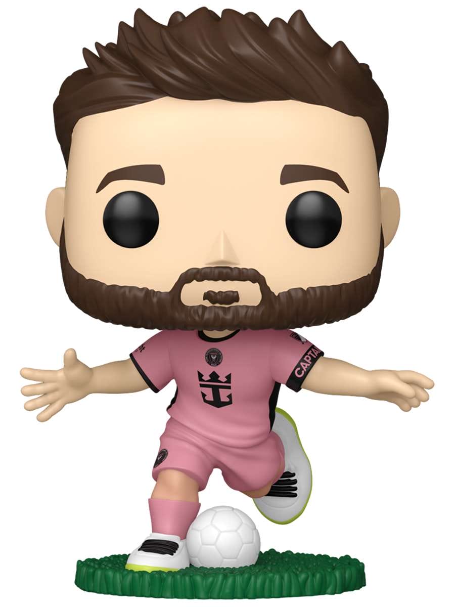 картинка Фигурка Funko POP! MLS Inter Miami Lionel Messi (Pink Uniform) (11) 94697 магазин Одежда+ являющийся официальным дистрибьютором в России 