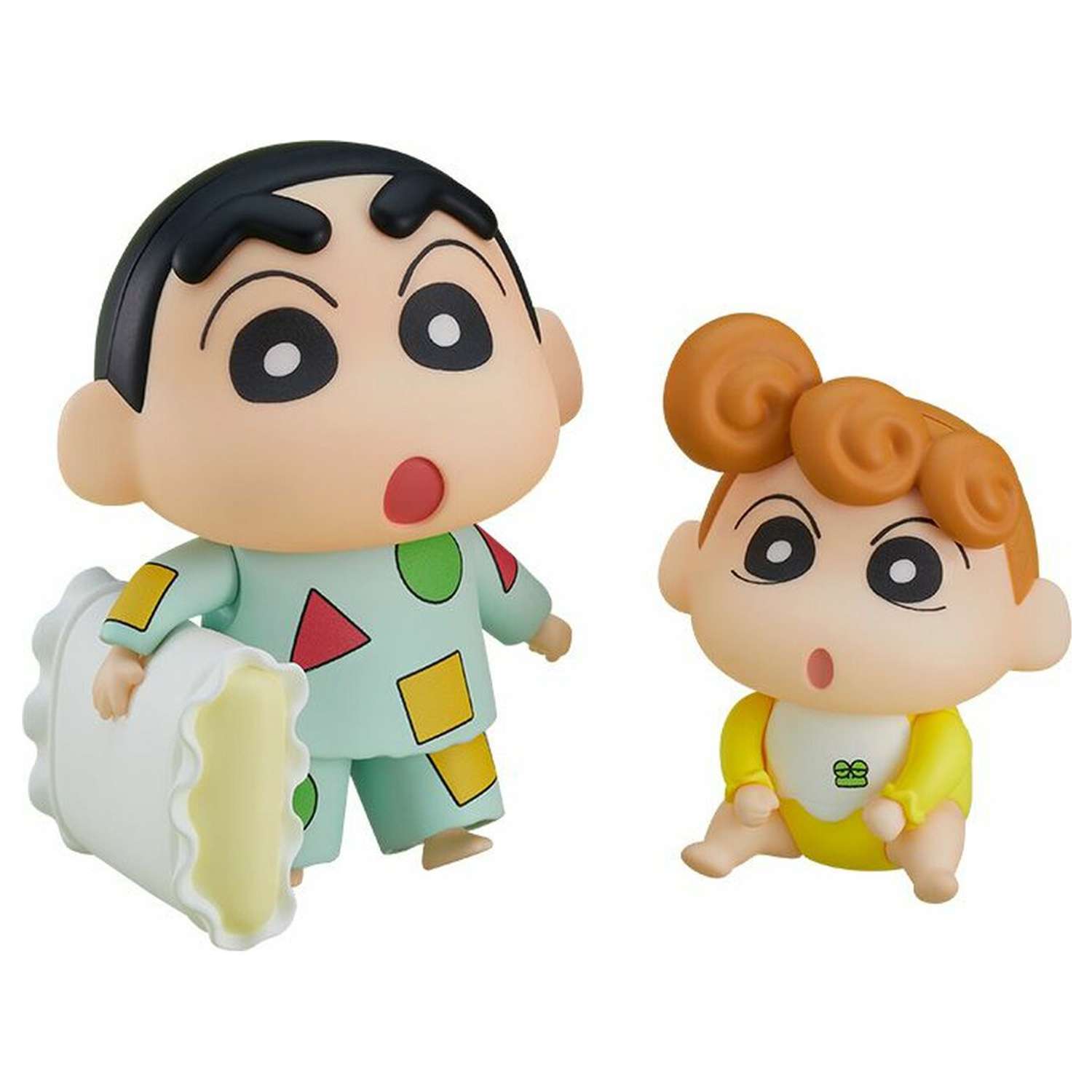картинка Фигурка Nendoroid Shinnosuke Nohara: Pajama & Himawari 4580590124059 магазин Одежда+ являющийся официальным дистрибьютором в России 