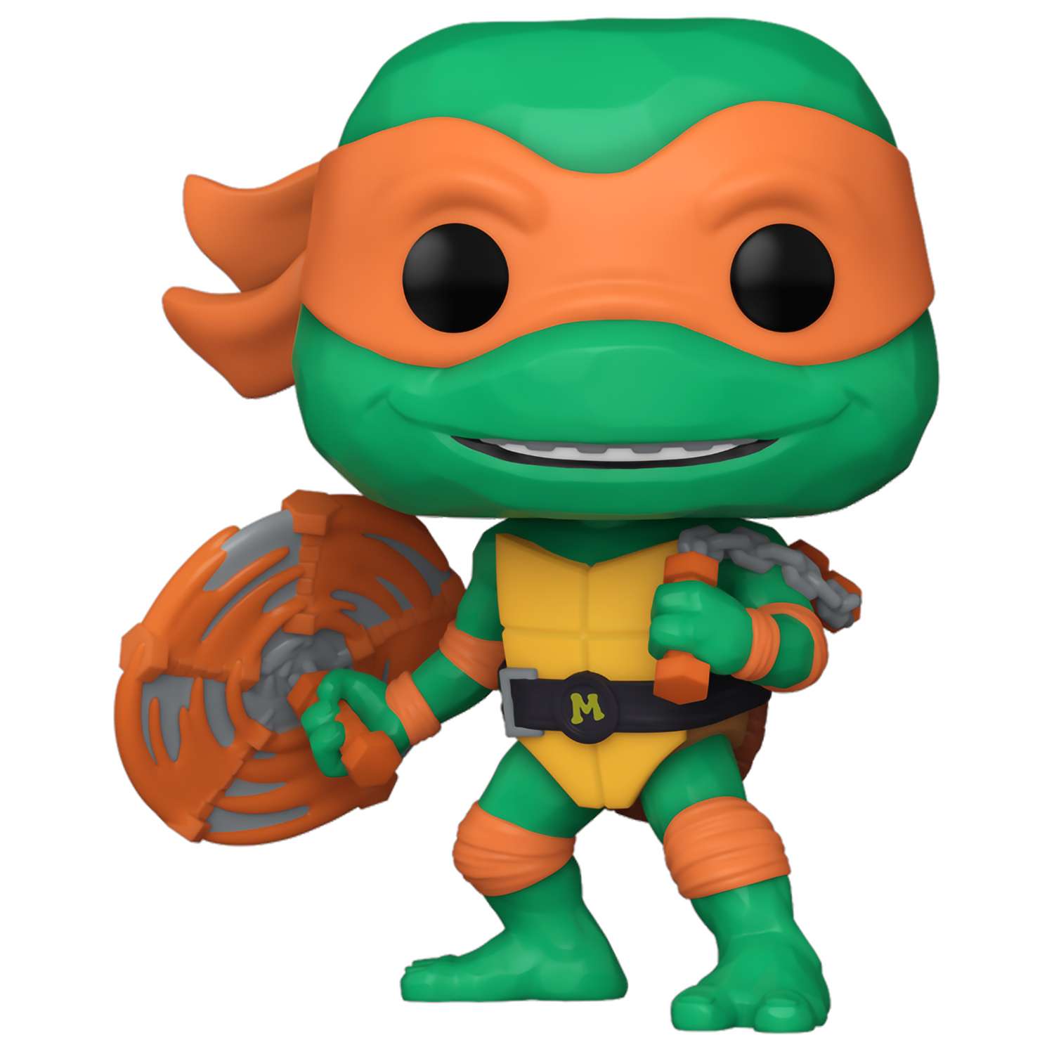 картинка Фигурка Funko POP! Movies TMNT Mutant Mayhem Michelangelo (1395) 72336 магазин Одежда+ являющийся официальным дистрибьютором в России 