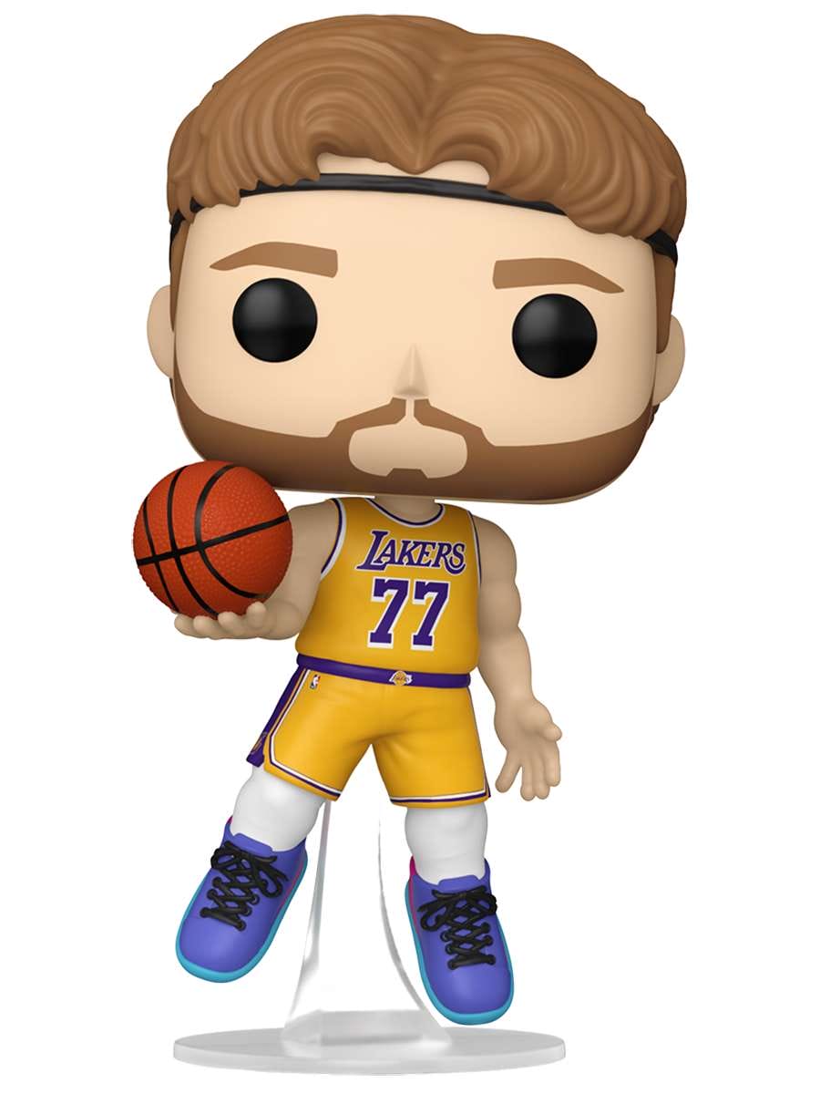 картинка Фигурка Funko POP! NBA Lakers Luka Doncic (217) 92388 магазин Одежда+ являющийся официальным дистрибьютором в России 