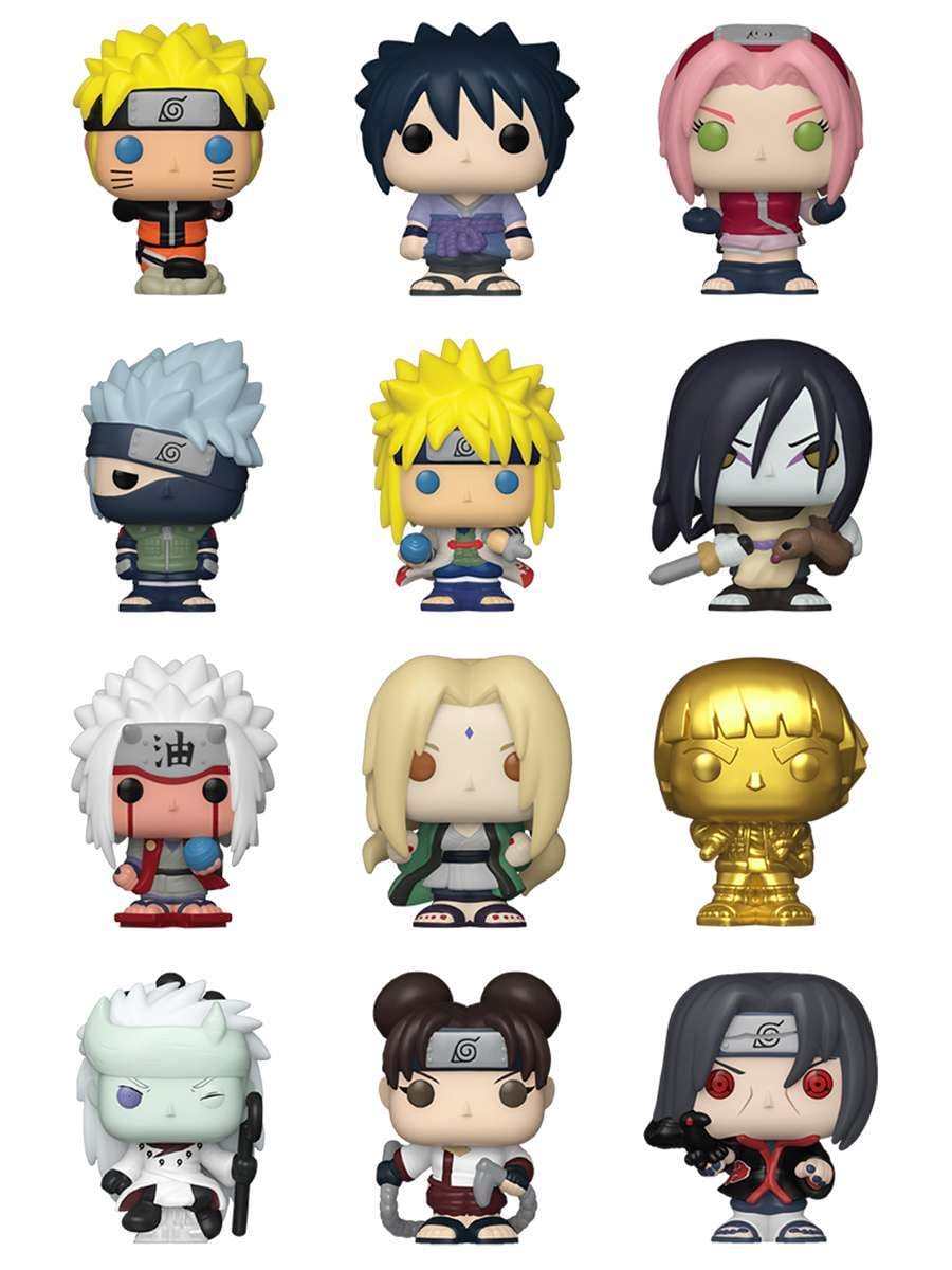картинка Фигурка Funko Bitty POP! Naruto Shippuden Mystery 1 штука в ассортименте (из12) 89868 магазин Одежда+ являющийся официальным дистрибьютором в России 
