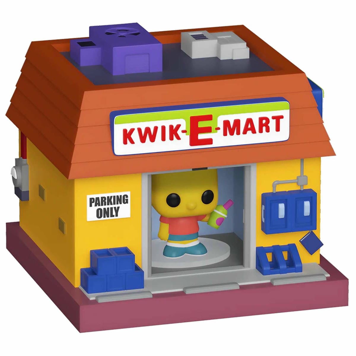 картинка Набор Funko Bitty POP! Towns Simpsons Bart Simpson and Kwik-E-Mart 83684 магазин Одежда+ являющийся официальным дистрибьютором в России 