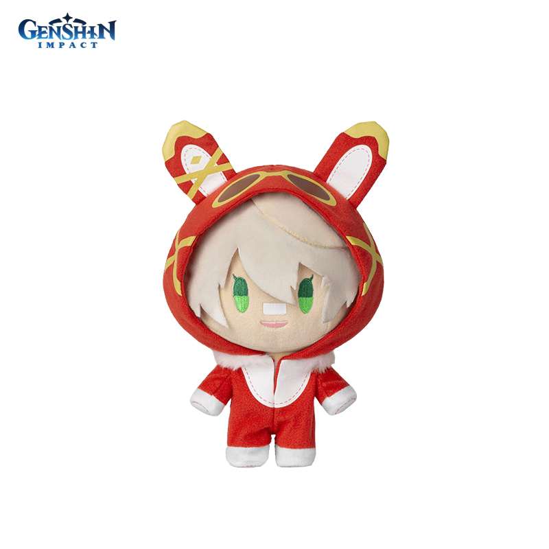 картинка Плюшевая игрушка Teyvat Zoo Themed Mondstadt Bennett 6975628246045 магазин Одежда+ являющийся официальным дистрибьютором в России 