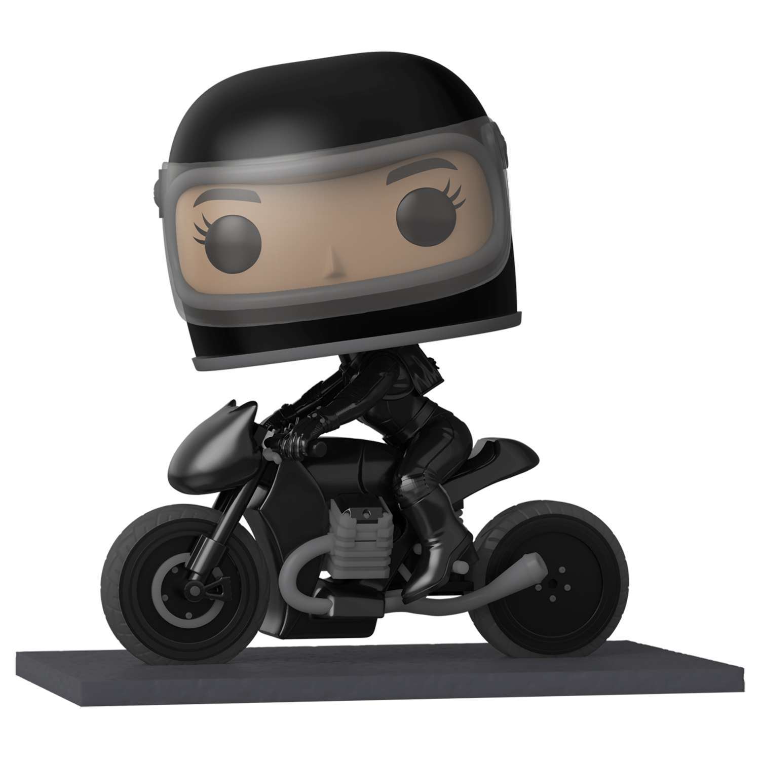 картинка Фигурка Funko POP! Rides The Batman Selina Kyle on Motorcycle (281) 59287 магазин Одежда+ являющийся официальным дистрибьютором в России 