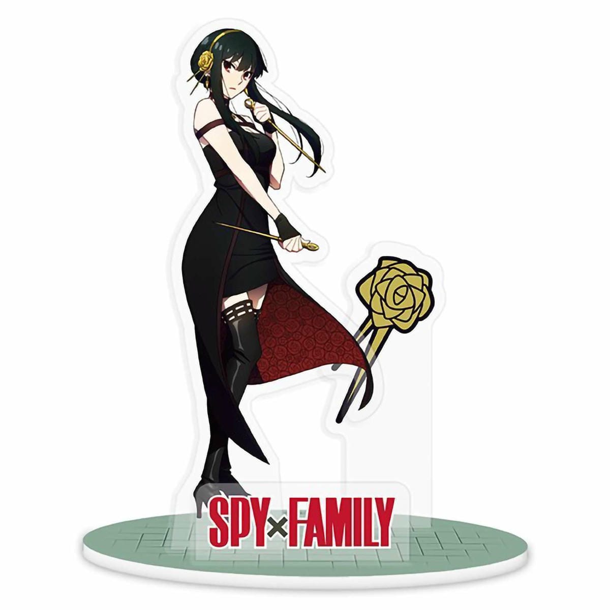 картинка Акриловая фигурка Spy X Family Acryl Yor Forger x2 ABYACF179 магазин Одежда+ являющийся официальным дистрибьютором в России 