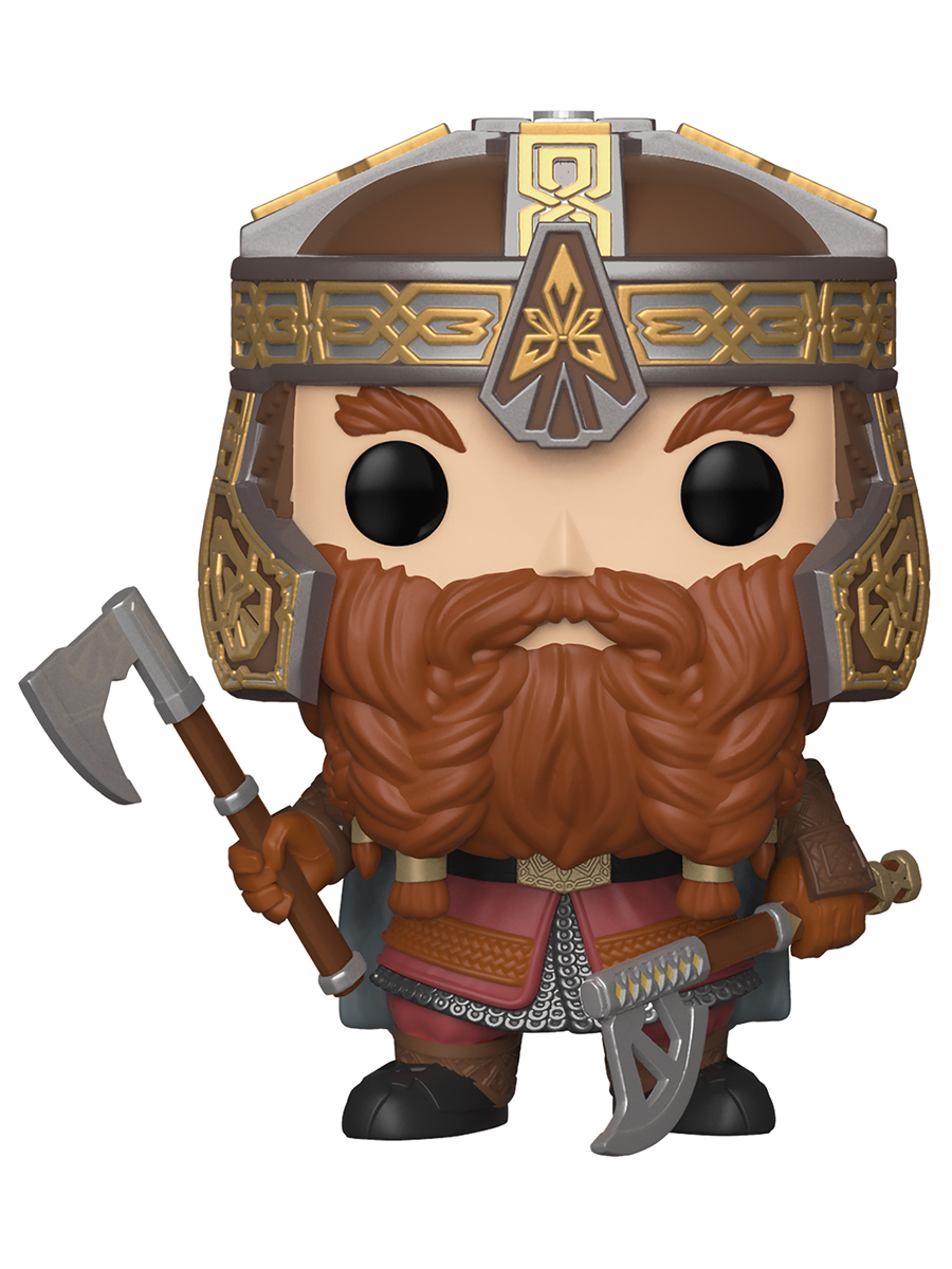 картинка Фигурка Funko POP! Movies LOTR/Hobbit S4 Gimli (629) 33248 магазин Одежда+ являющийся официальным дистрибьютором в России 