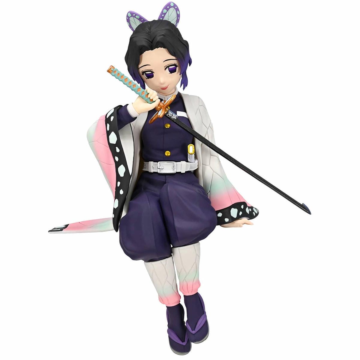 картинка Фигурка Аниме FuRyu Noodle Stopper Клинок рассекающий демонов Kocho Shinobu 11см 4582655075573 магазин Одежда+ являющийся официальным дистрибьютором в России 
